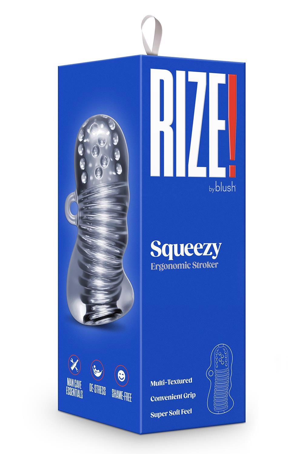 Rize Squeezy – skaidrus masturbatorius