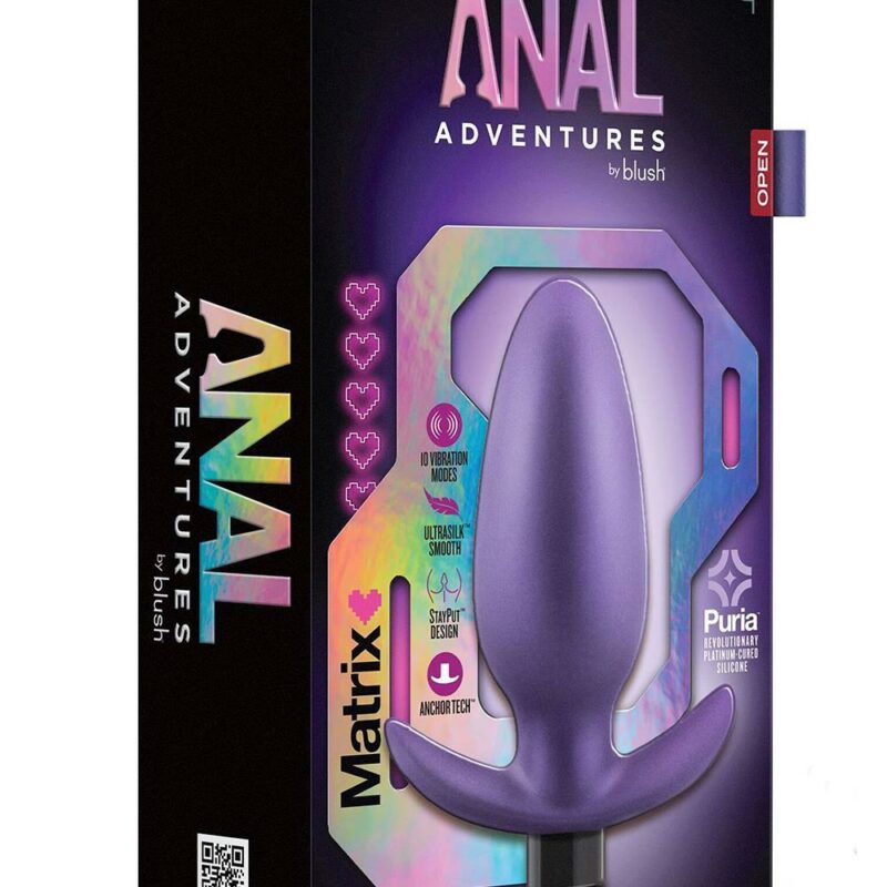 Anal Adventures Matrix – stimuliuojantis kamštis Excelsior