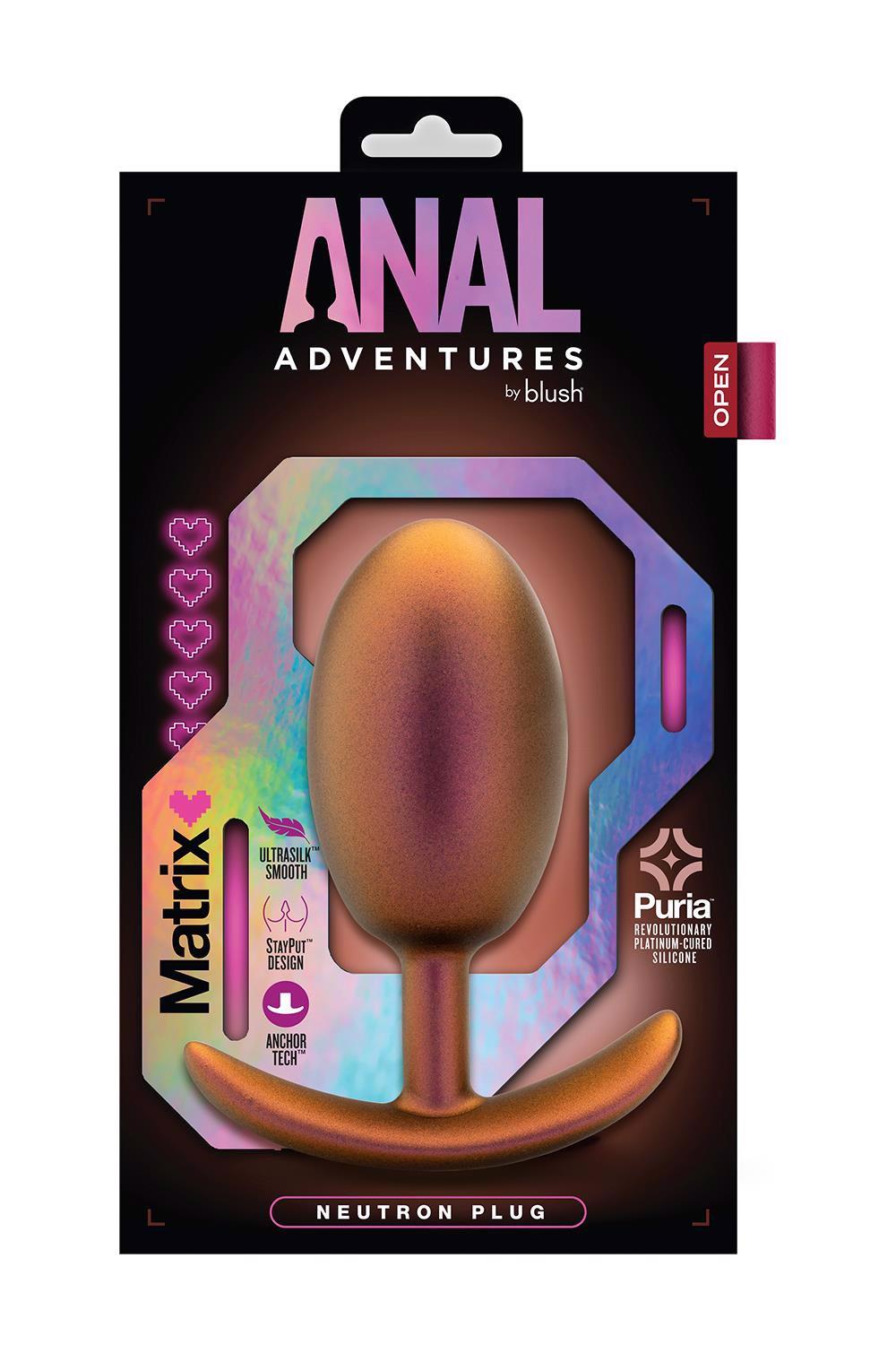 Anal Adventures Matrix – stimuliuojantis kamštis Neutron - Image 5