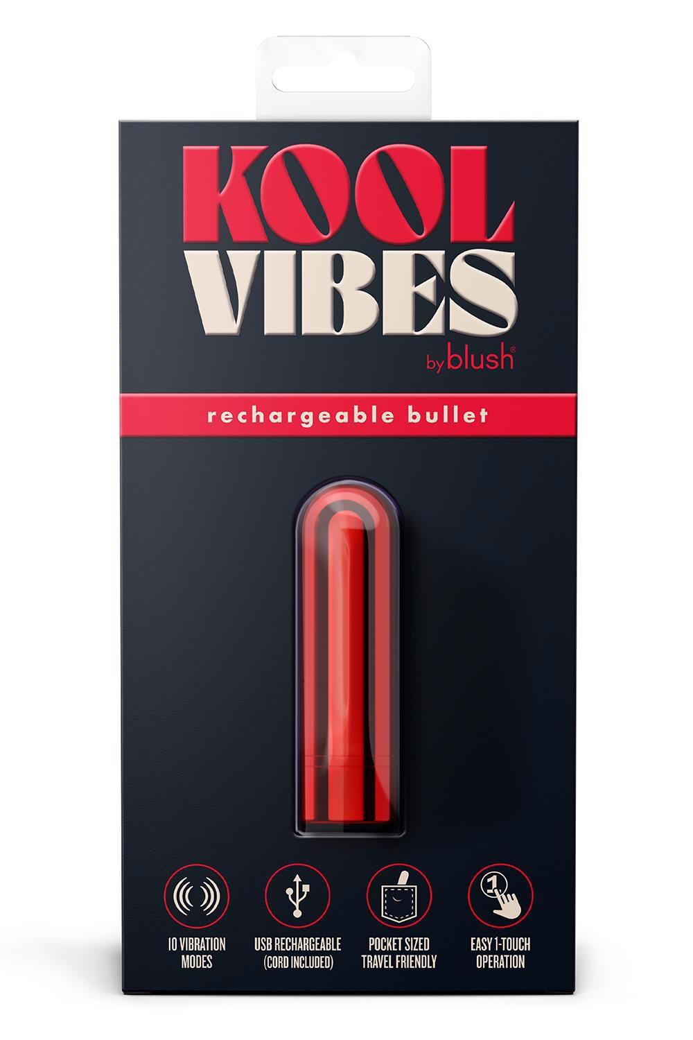 Kool Vibes – aromatingas mini vibratorius (vyšnių)