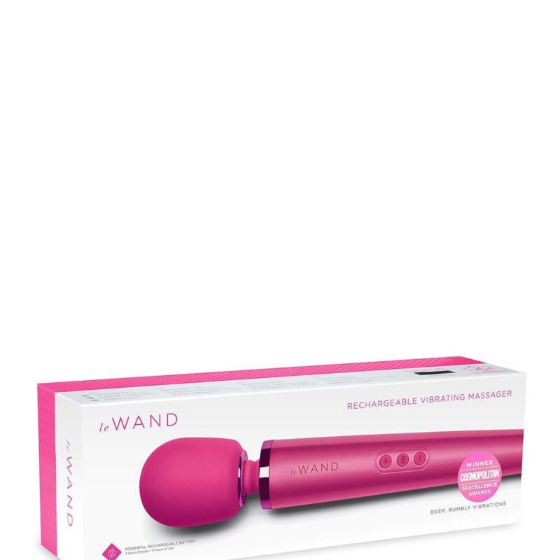 Le Wand – galingas vibromasažuoklis (Magenta)