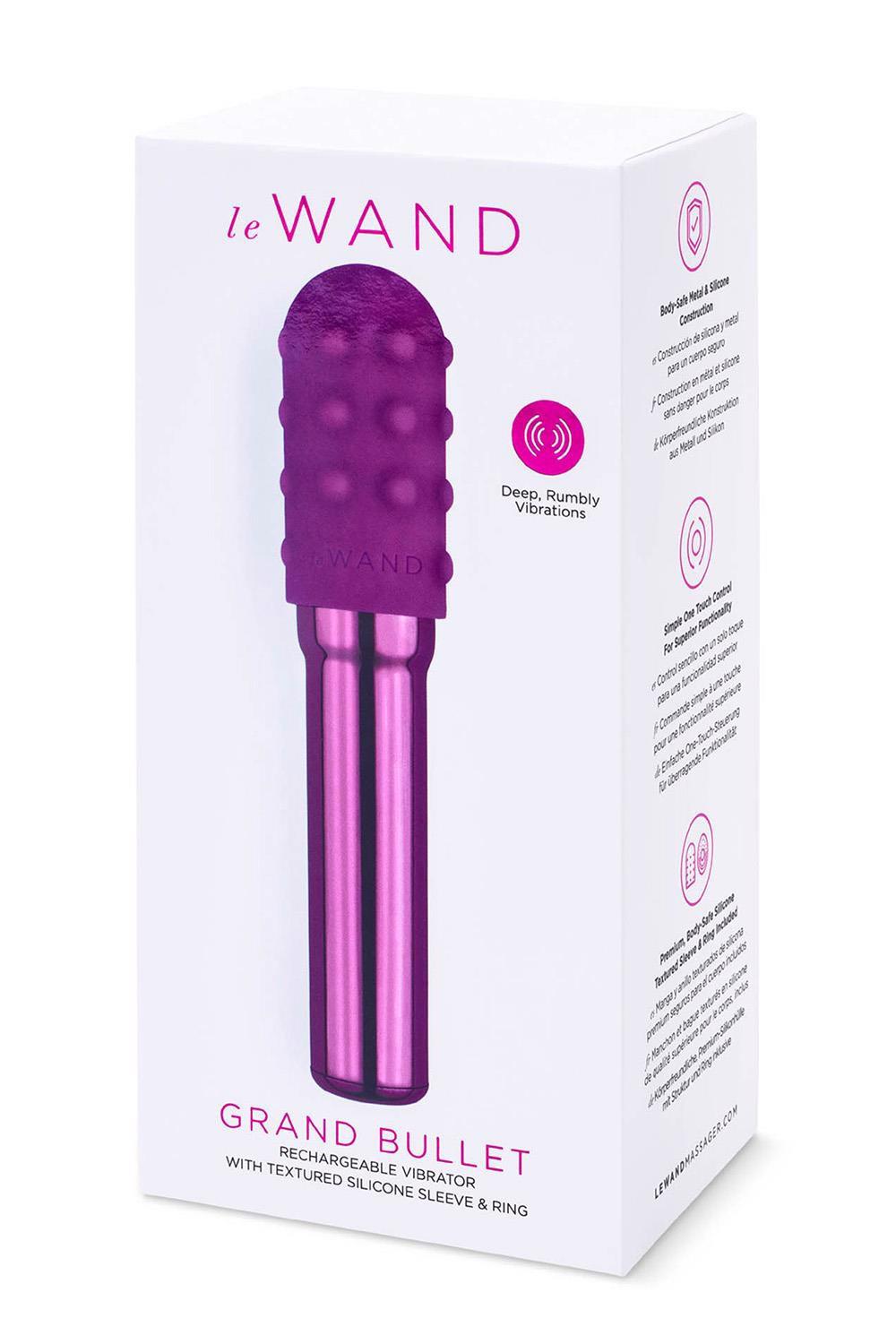 Le Wand Bullet – galingas mini vibratorius
