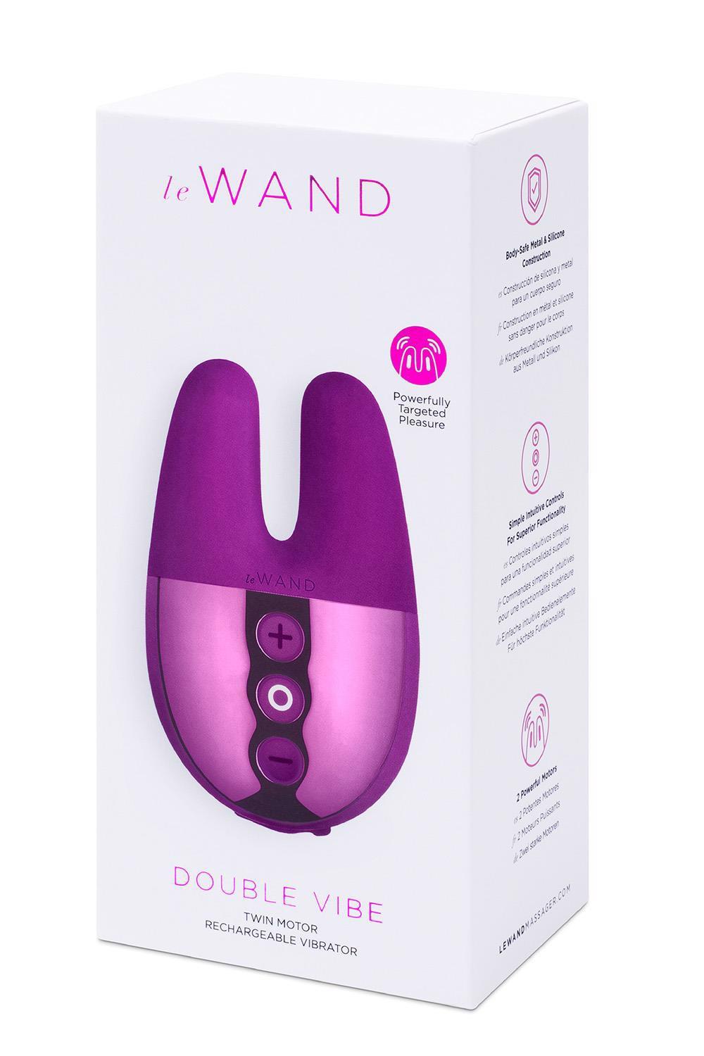 Le Wand Double Vibe – dvigubas vibratorius