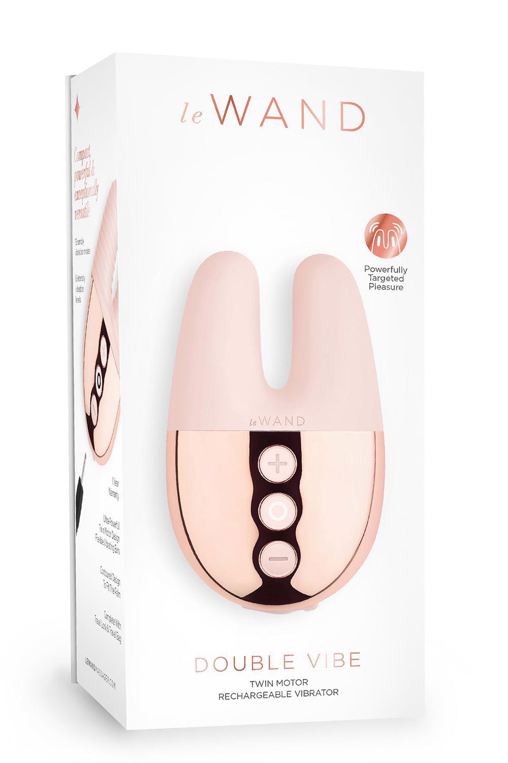 Le Wand Double Vibe – dvigubas vibratorius