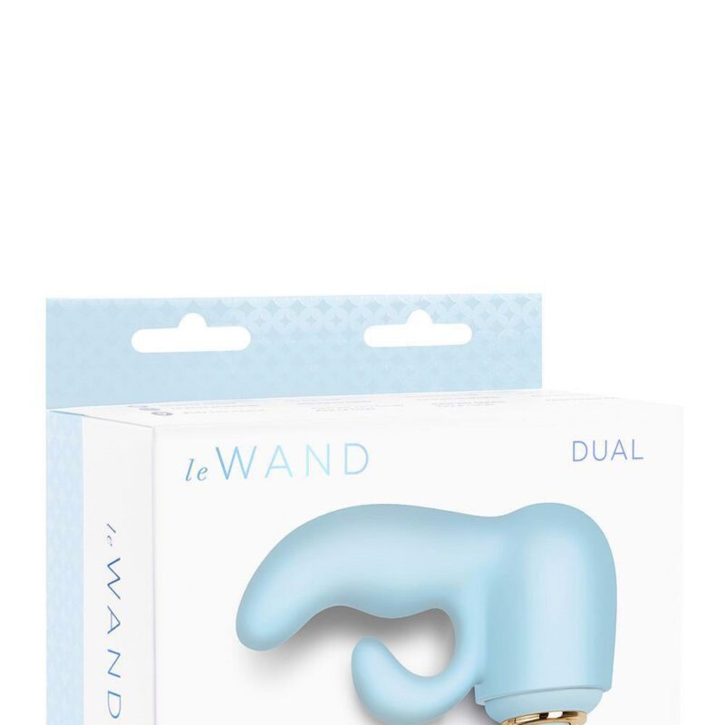 Le Wand Dual Weighted – prabangus silikoninis antgalis masažuokliui