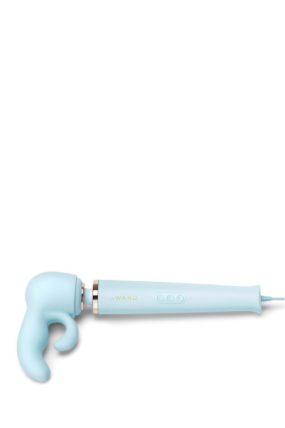 Le Wand Dual Weighted – prabangus silikoninis antgalis masažuokliui - Image 5