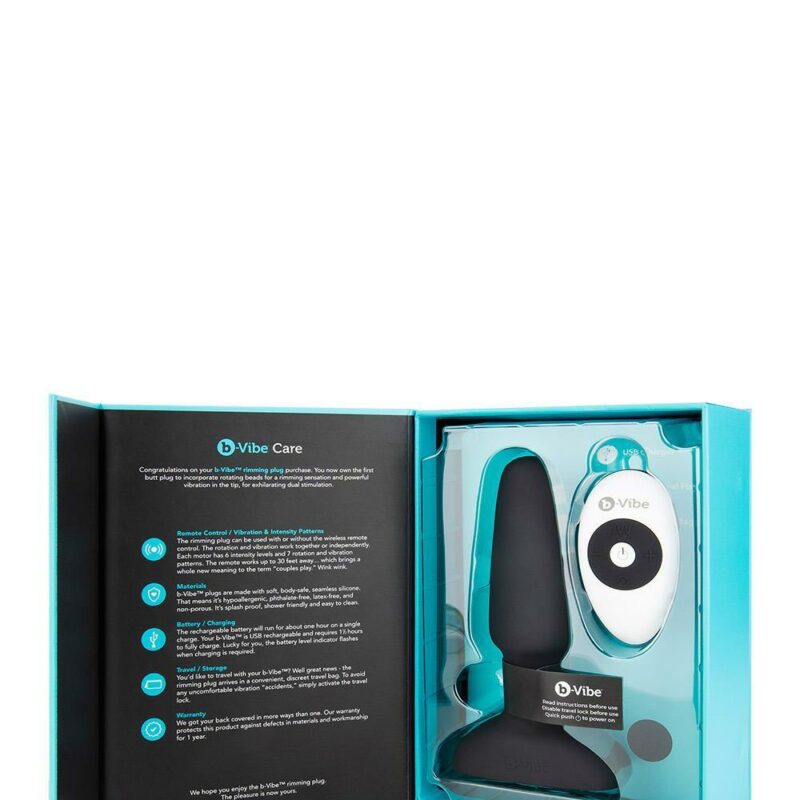 B-Vibe Rimming – vibruojantis analinis stimuliatorius