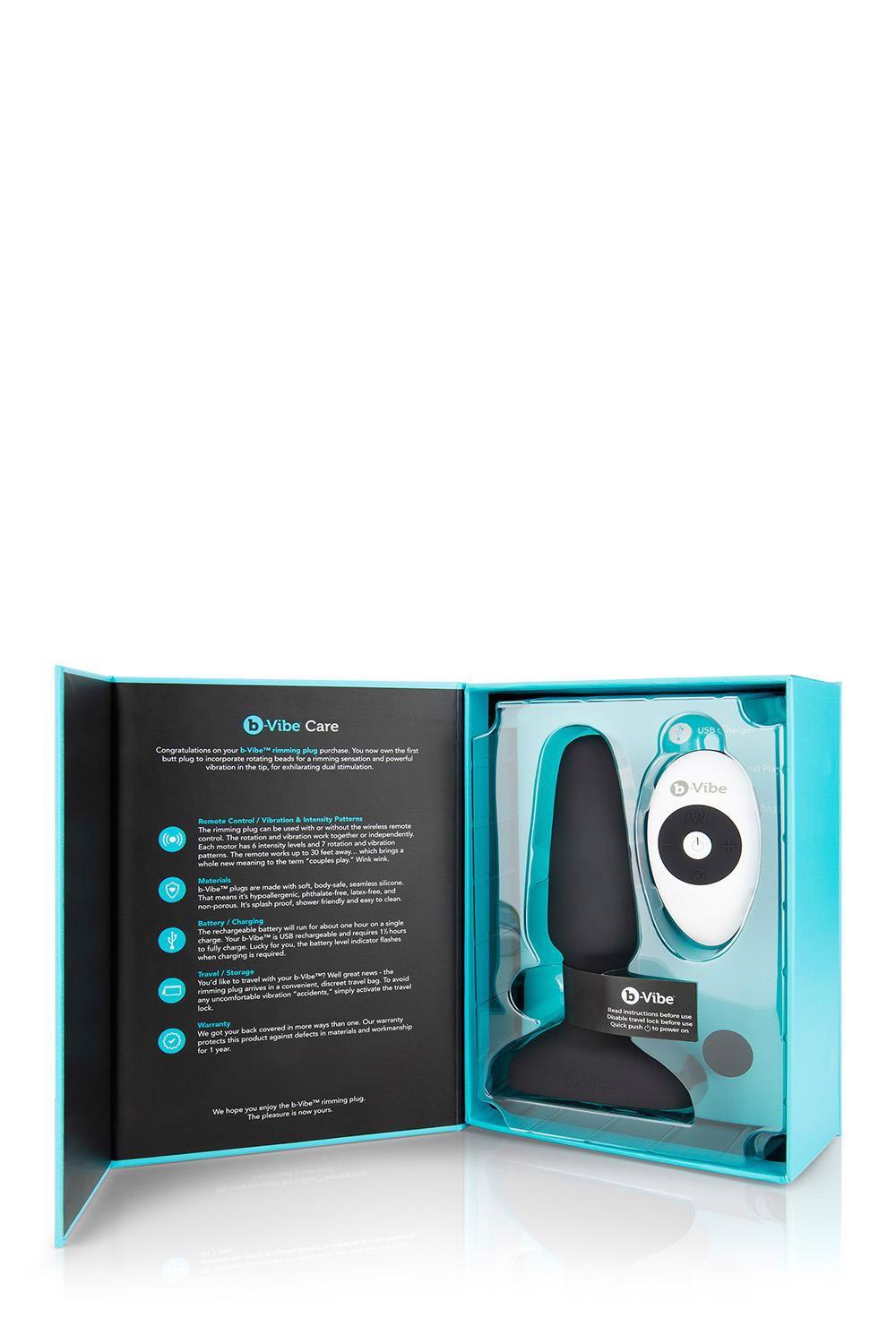 B-Vibe Rimming – vibruojantis analinis stimuliatorius