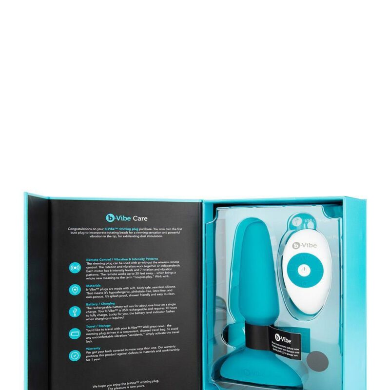 B-Vibe Rimming – vibruojantis analinis stimuliatorius