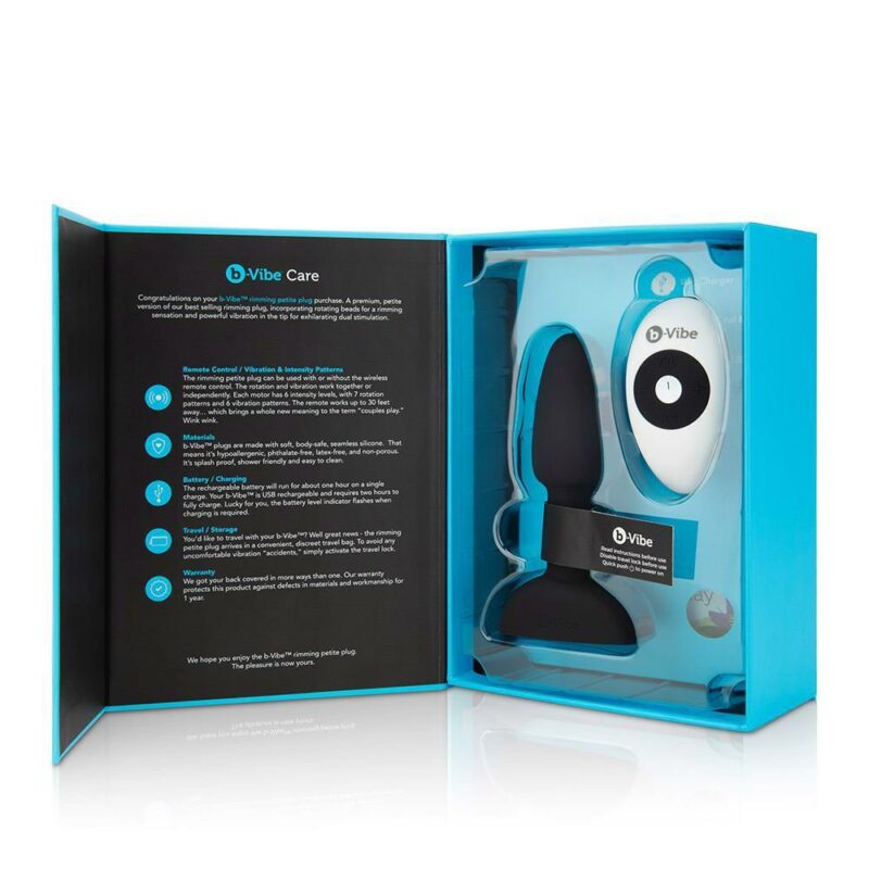 B-Vibe Rimming – vibruojantis analinis stimuliatorius