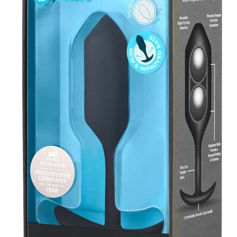 B-Vibe Snug Plug 3 – anatominis analinis kamštis