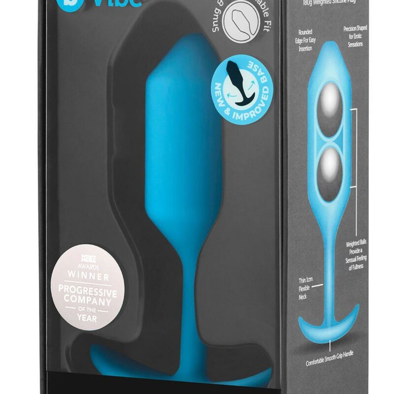 B-Vibe Snug Plug 3 – anatominis analinis kamštis