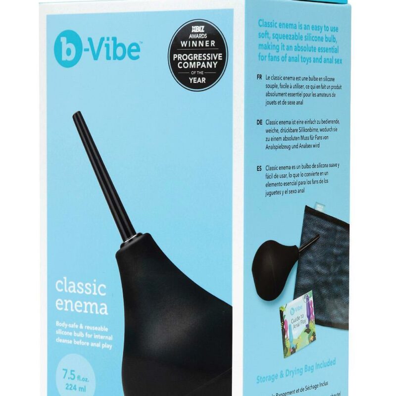 B-Vibe Classic Enema – analinė klizma