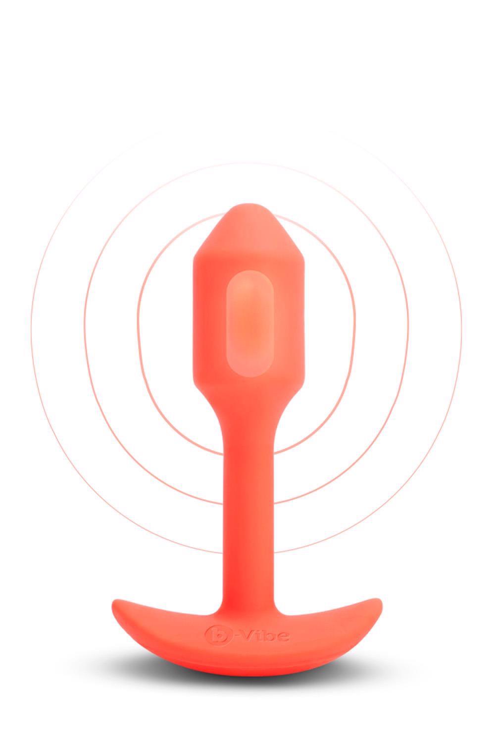 B-Vibe vibruojantis Snug Plug 1 – anatominis analinis kamštis - Image 2