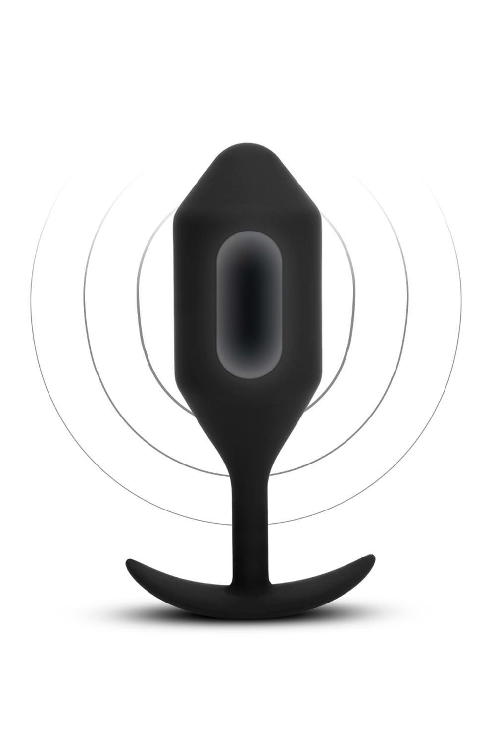 B-Vibe vibruojantis Snug Plug 5 – anatominis analinis kamštis - Image 2