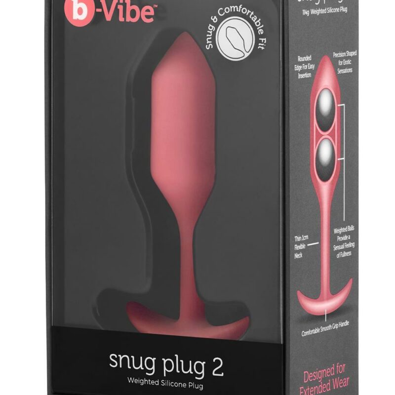 B-Vibe Snug Plug 2 – anatominis analinis kamštis