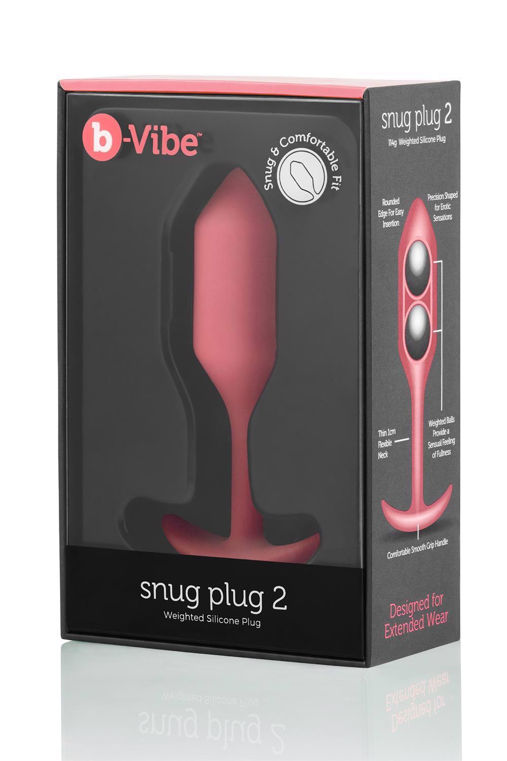 B-Vibe Snug Plug 2 – anatominis analinis kamštis