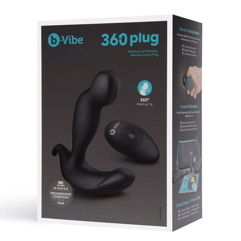 B-Vibe 360 – vibruojantis analinis stimuliatorius