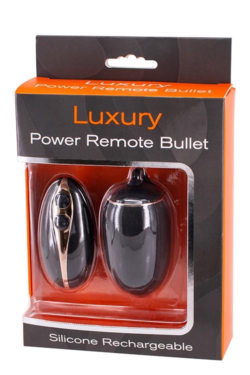 Luxury Power Remote Bullet Black