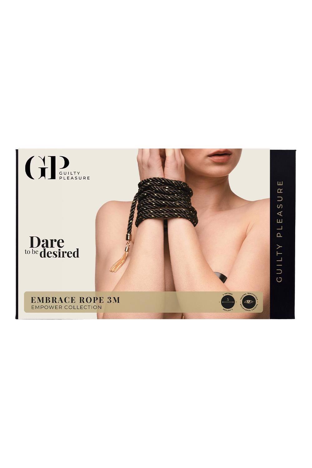 Guilty Pleasure – minkšta bondage virvė (3 m)