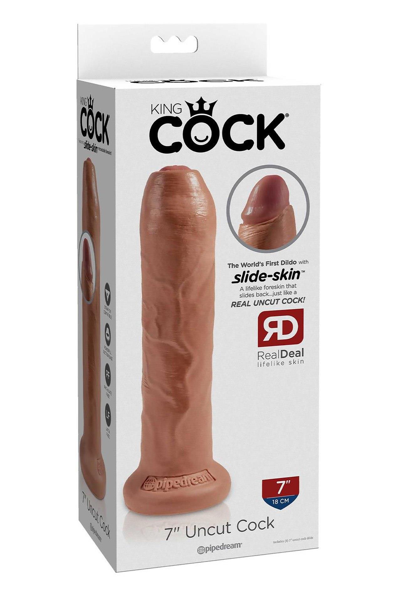 King Cock – realistinis dildo (7 colių) - Image 4