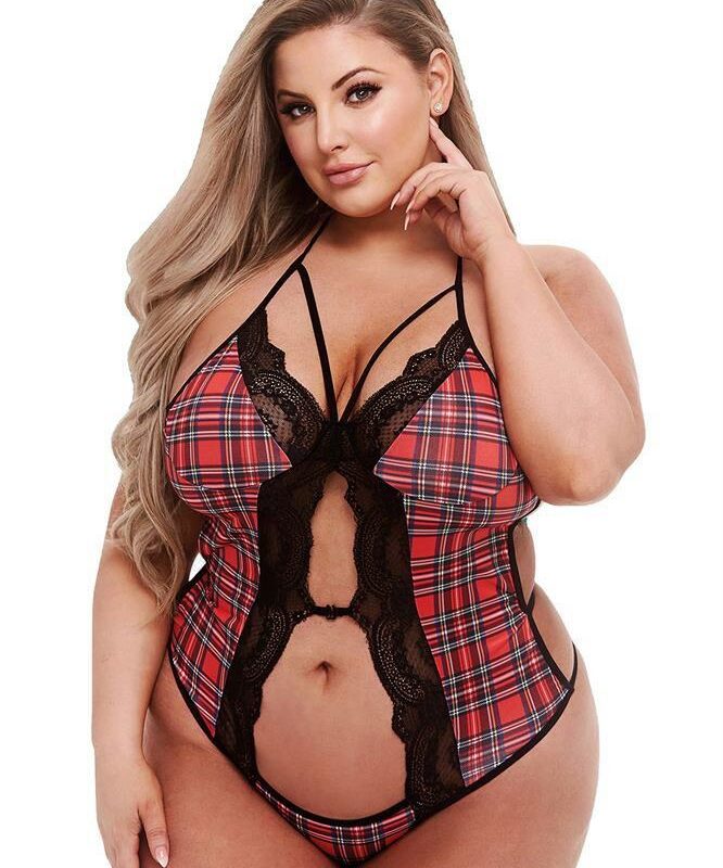 Teachers Pet Schoolgirl Peek-A-Boo Teddy-Queen – gundantis modelis (plius dydis)