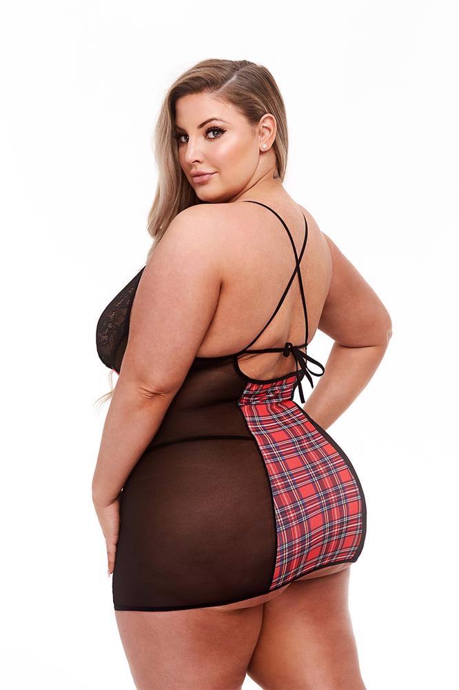 TEACHERS PET SCHOOLGIRL CHEMISE QUEEN