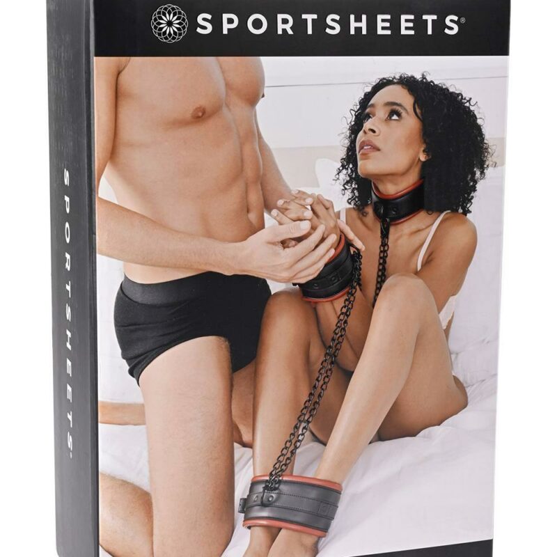 SPORTSHEETS SAFFRON CHAINED AND TAMED