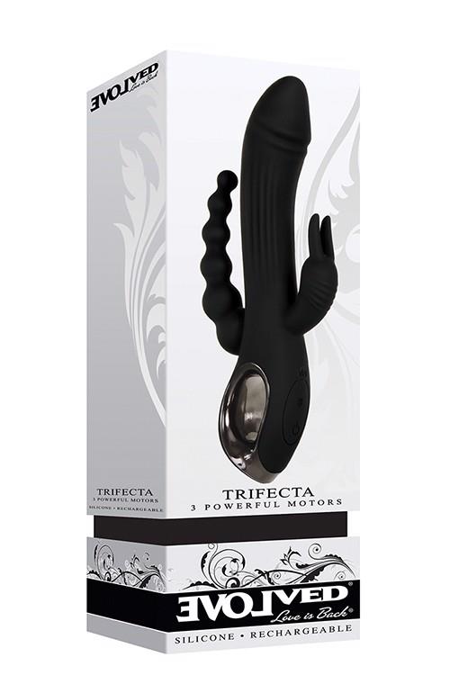 Evolved Trifecta Black – prabangus vibratorius