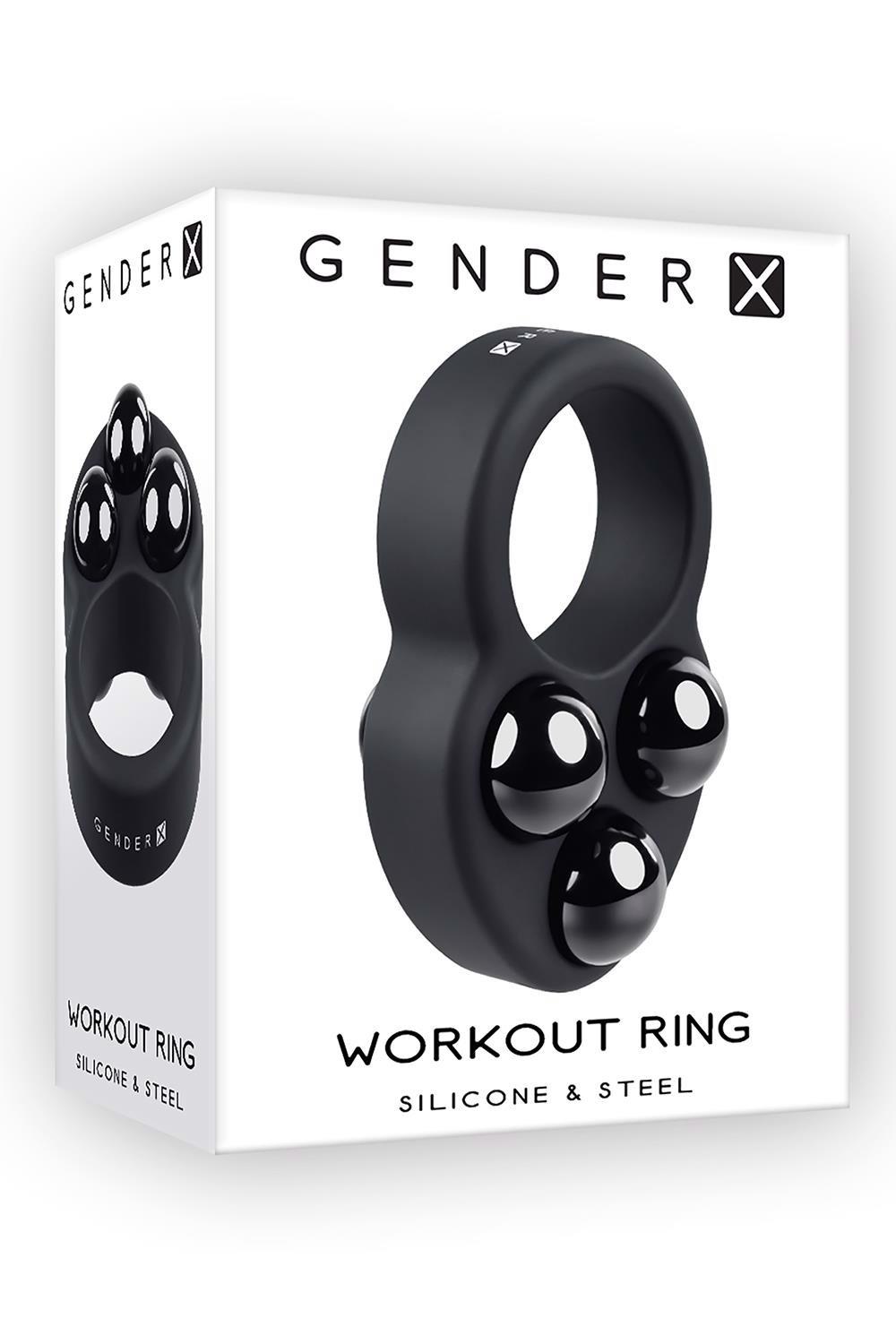 Gender X Workout – stimuliuojantis erekcijos žiedas