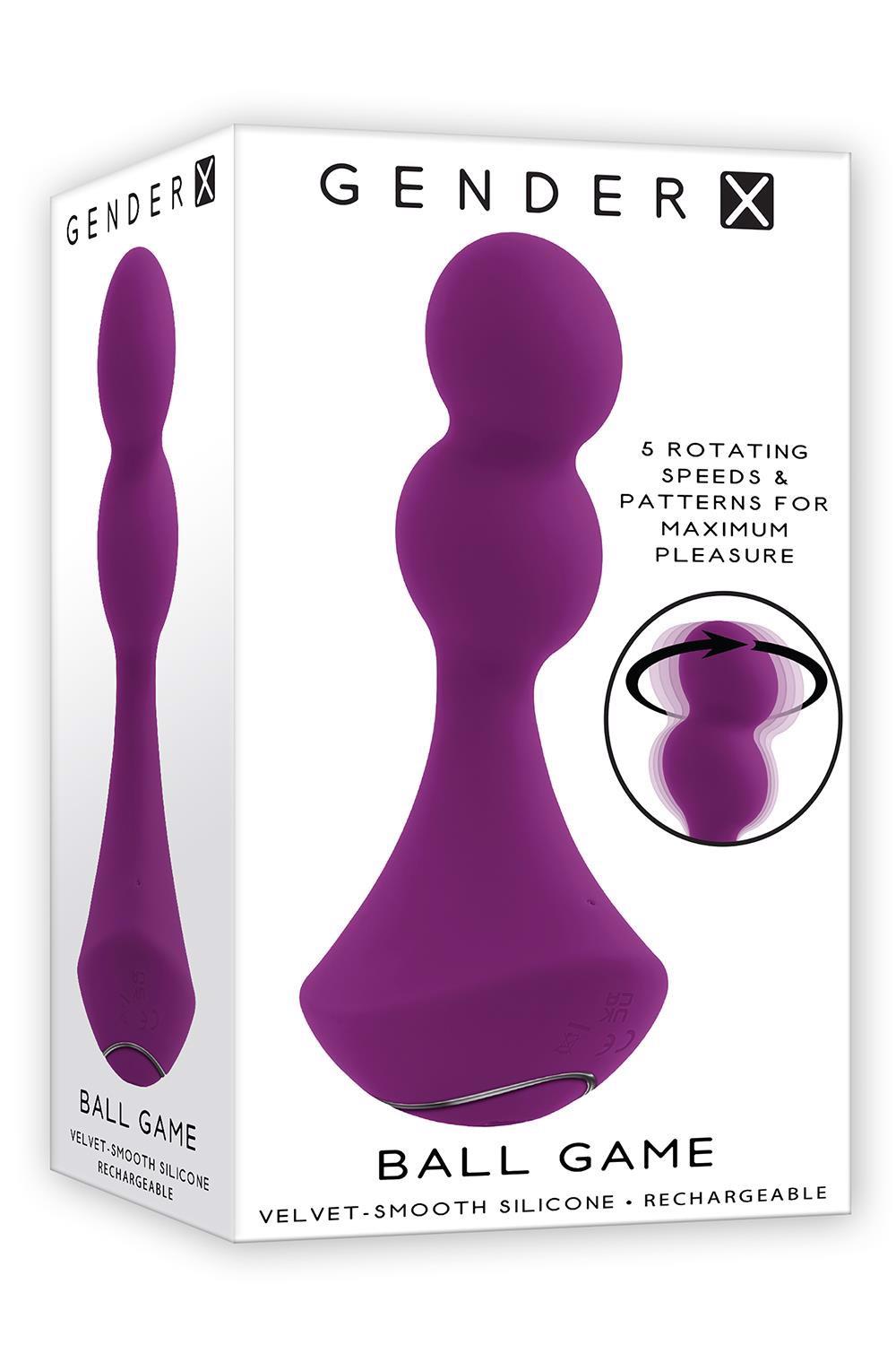 Gender X Ball Game – sėklidžių stimuliatorius