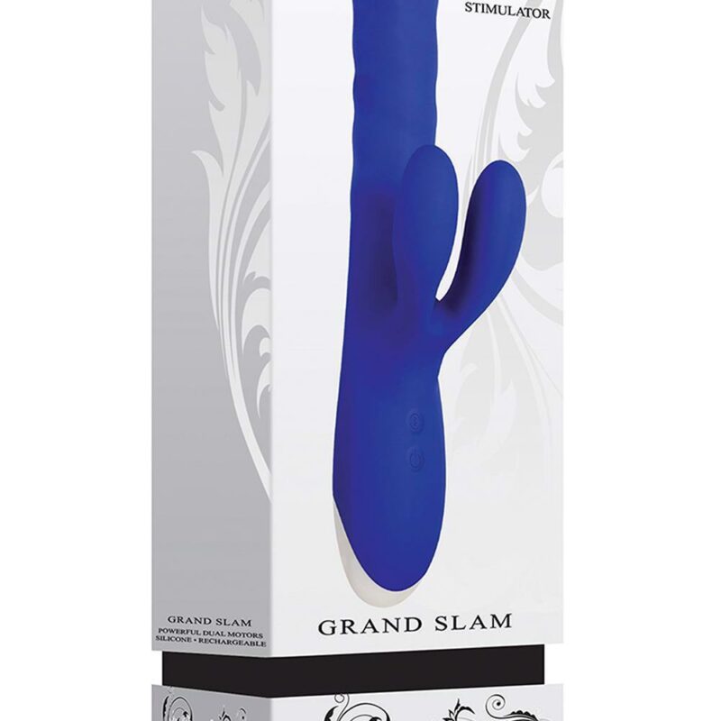 Evolved Grand Slam – galingas vibruojantis ir judantis dildo