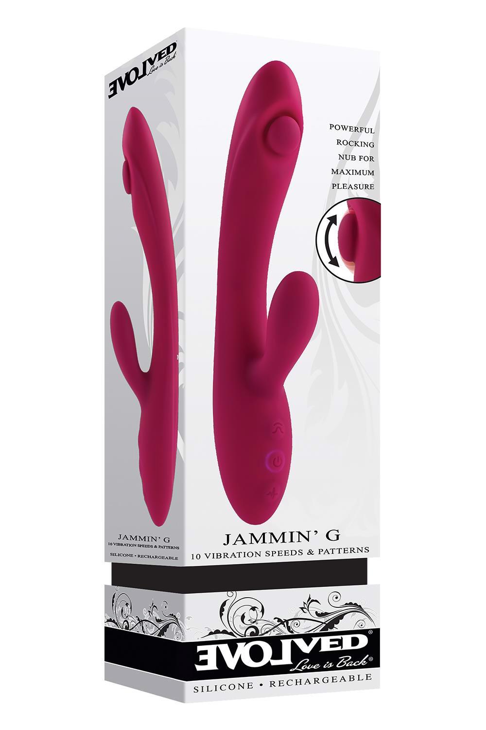 Evolved Jammin' G – prabangus vibratorius