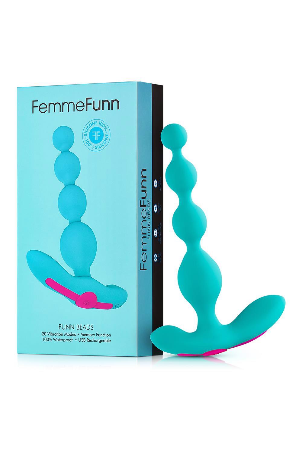 FemmeFunn Funn Beads – vibruojantys analiniai karoliukai