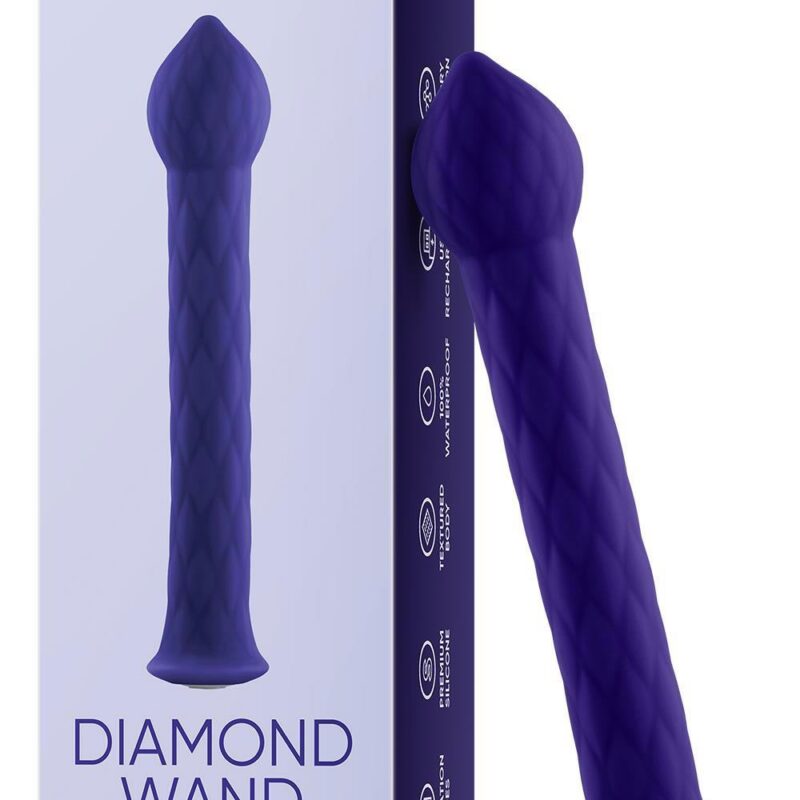 FemmeFunn Diamond Wand – prabangus vibromasažuoklis