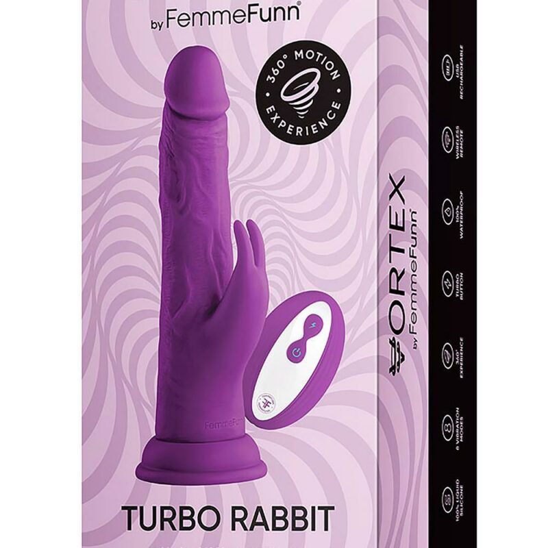 FemmeFunn Wireless Turbo Rabbit – prabangus triušio tipo vibratorius