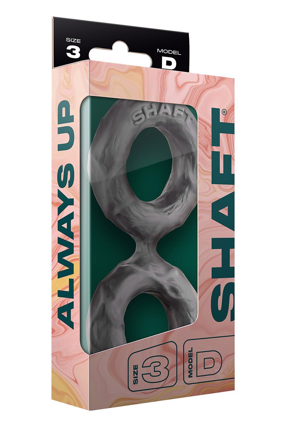 Shaft – silikoninis erekcijos žiedas (didelis)