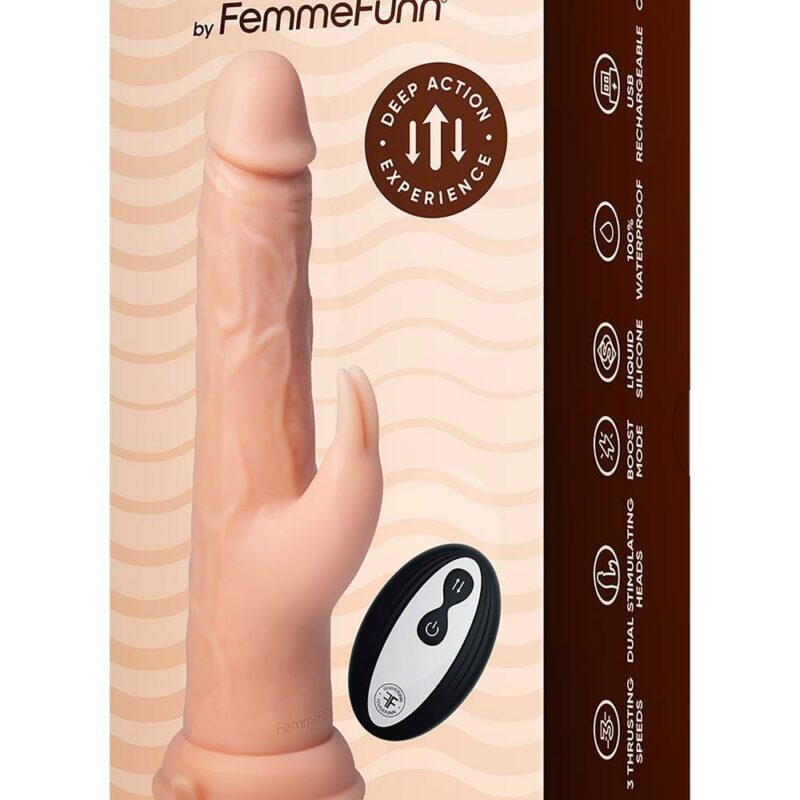 FemmeFunn Thruster Rabbit – prabangus triušio tipo vibratorius
