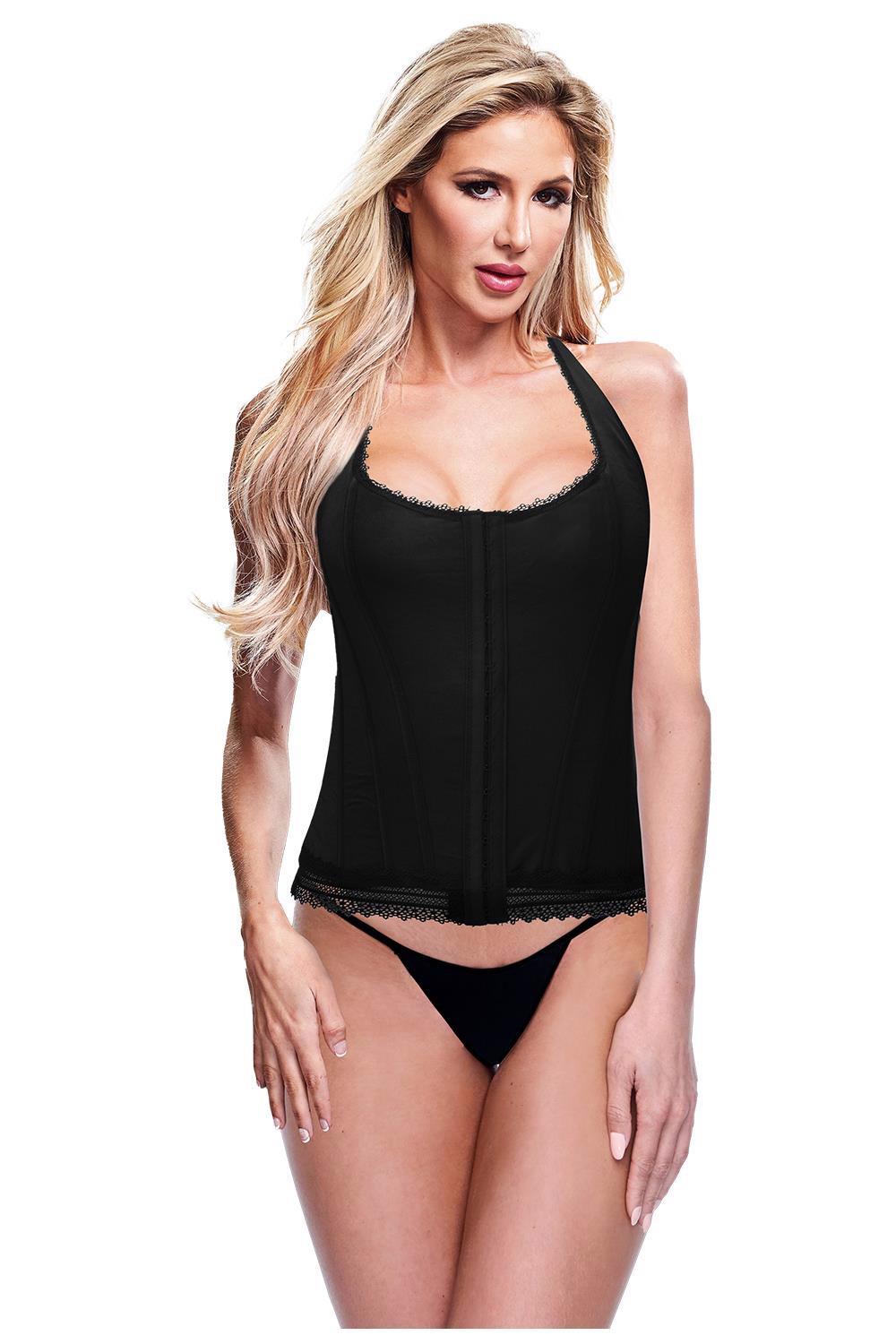 Baci Bustier Black – juodas prabangus korsetas-biustjė (S dydis)