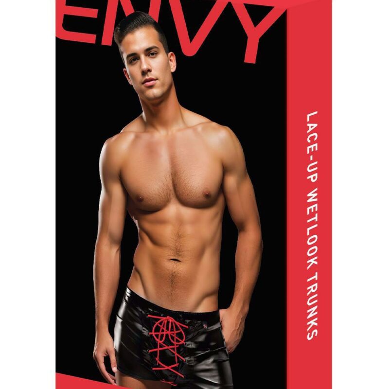 Vyriškos erotiškos trumpikės – juodi (S/M dydis)