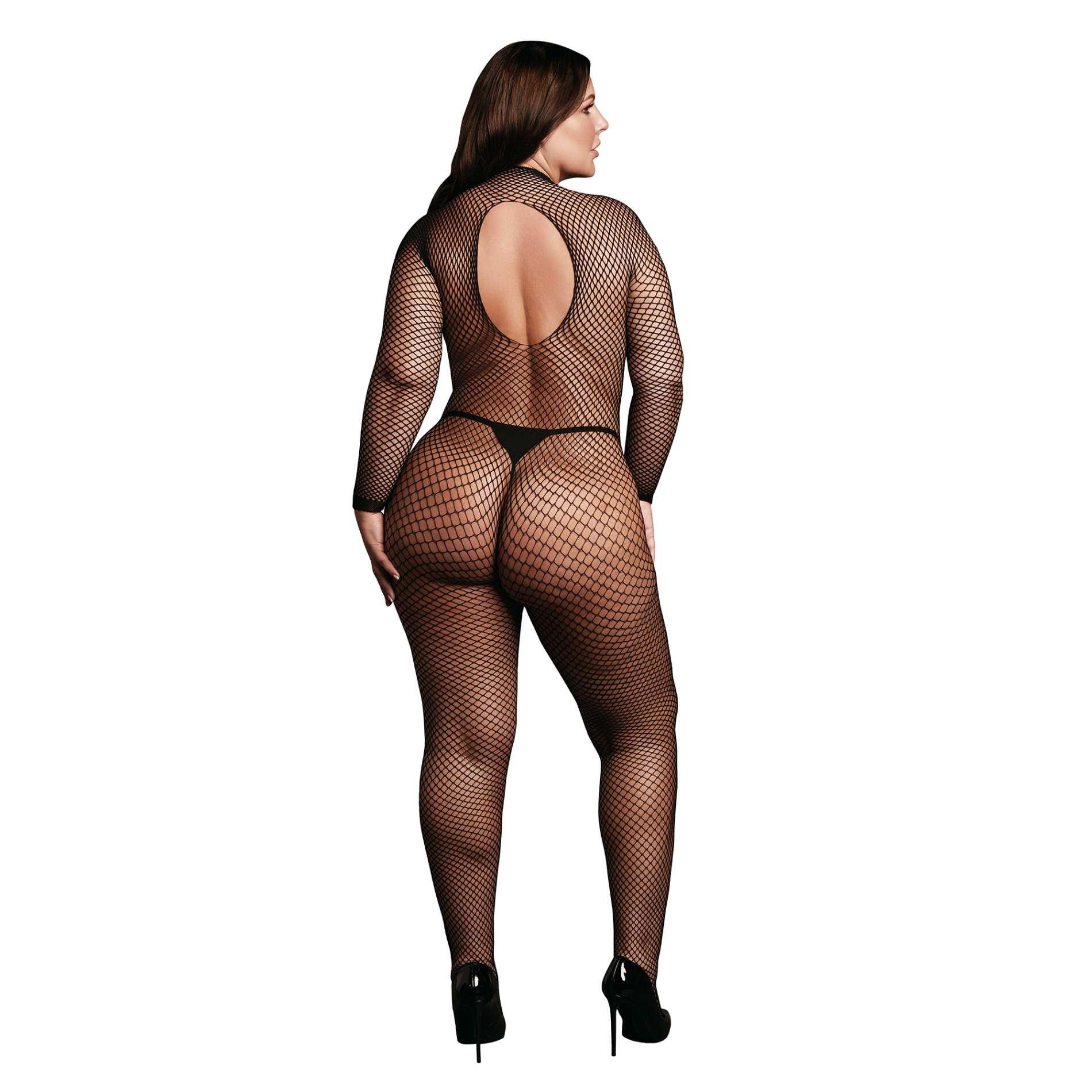 Bodystocking With Fishnet Structure - Image 4