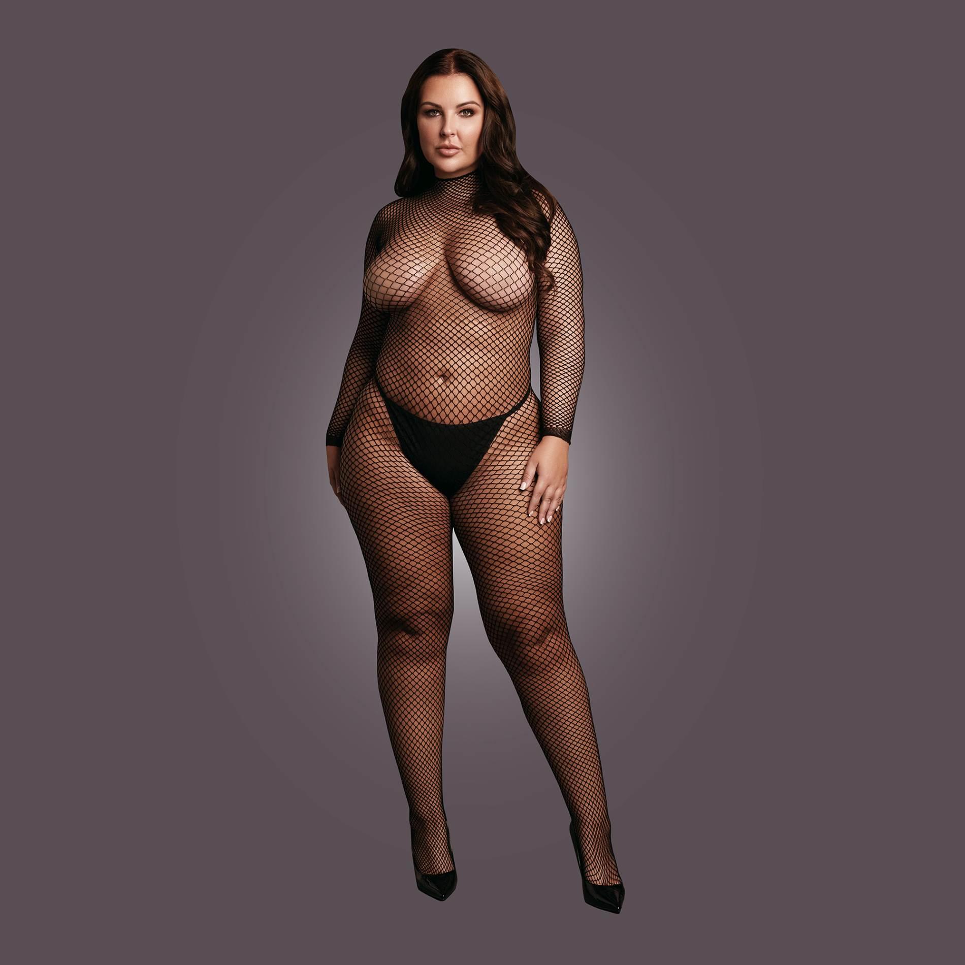 Bodystocking With Fishnet Structure - Image 5