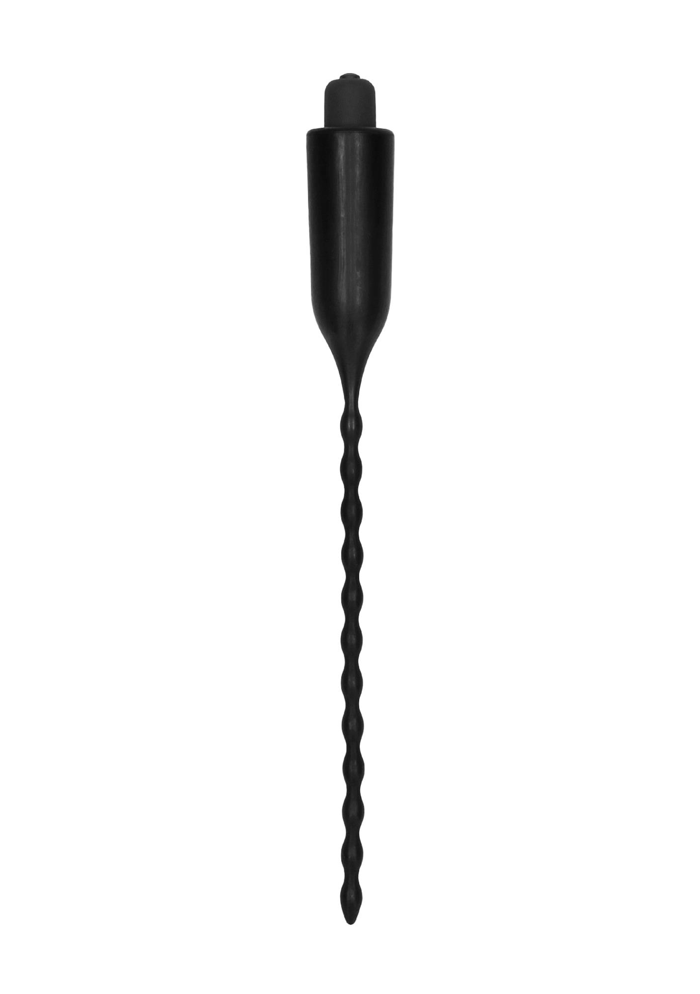 E-Stimulation Vibrating Urethral Sounding Plug - Black - Image 20