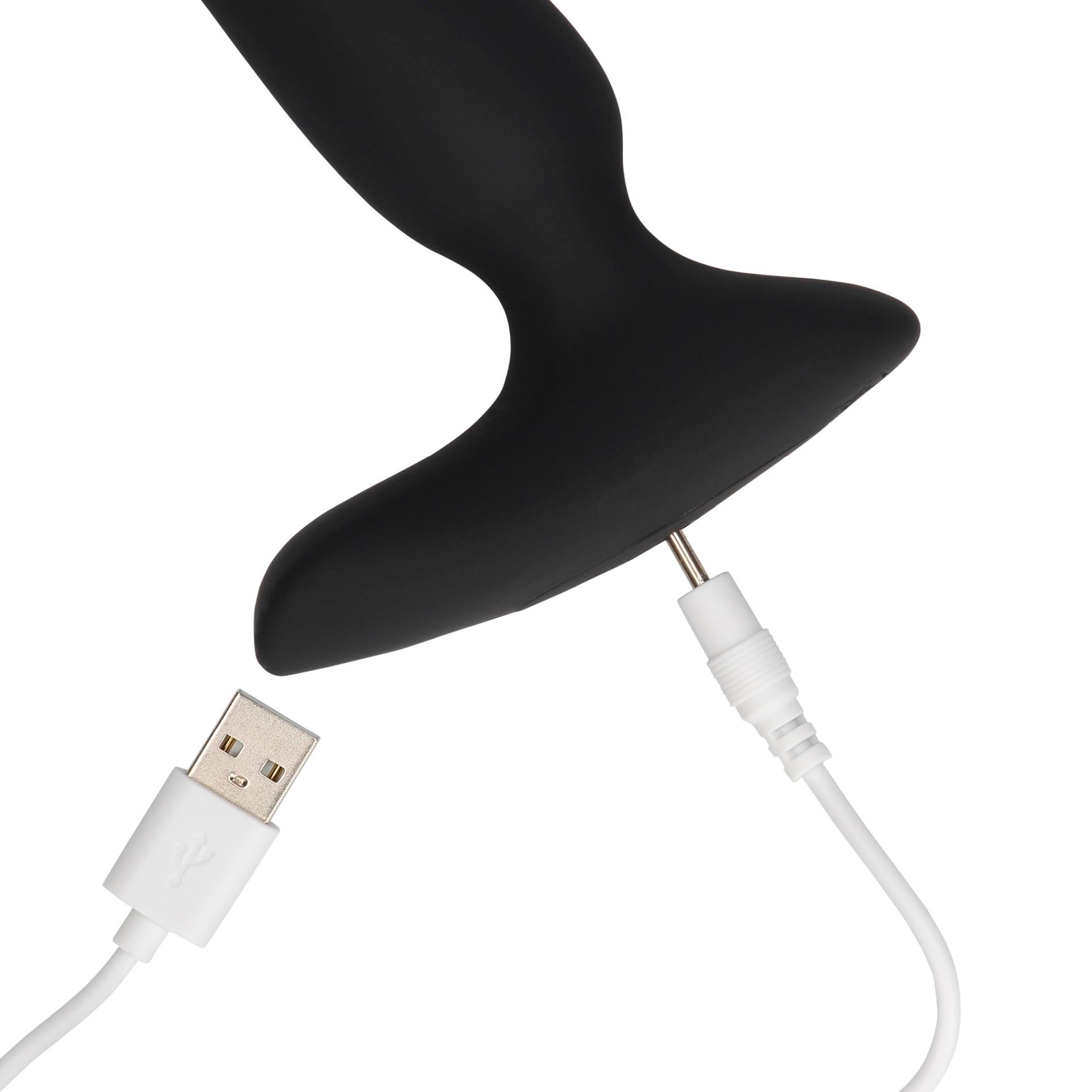 Beaded Vibrating Anal Plug with Remote Control - Image 9