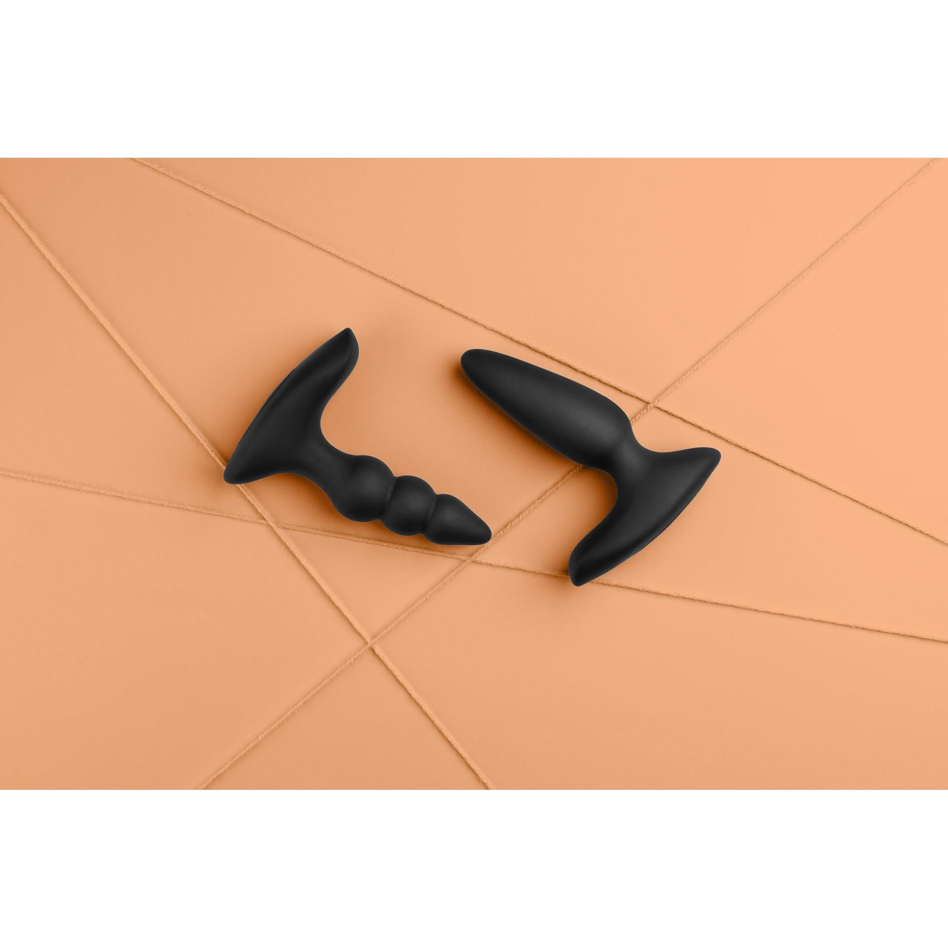 Beaded Vibrating Anal Plug with Remote Control - Image 13