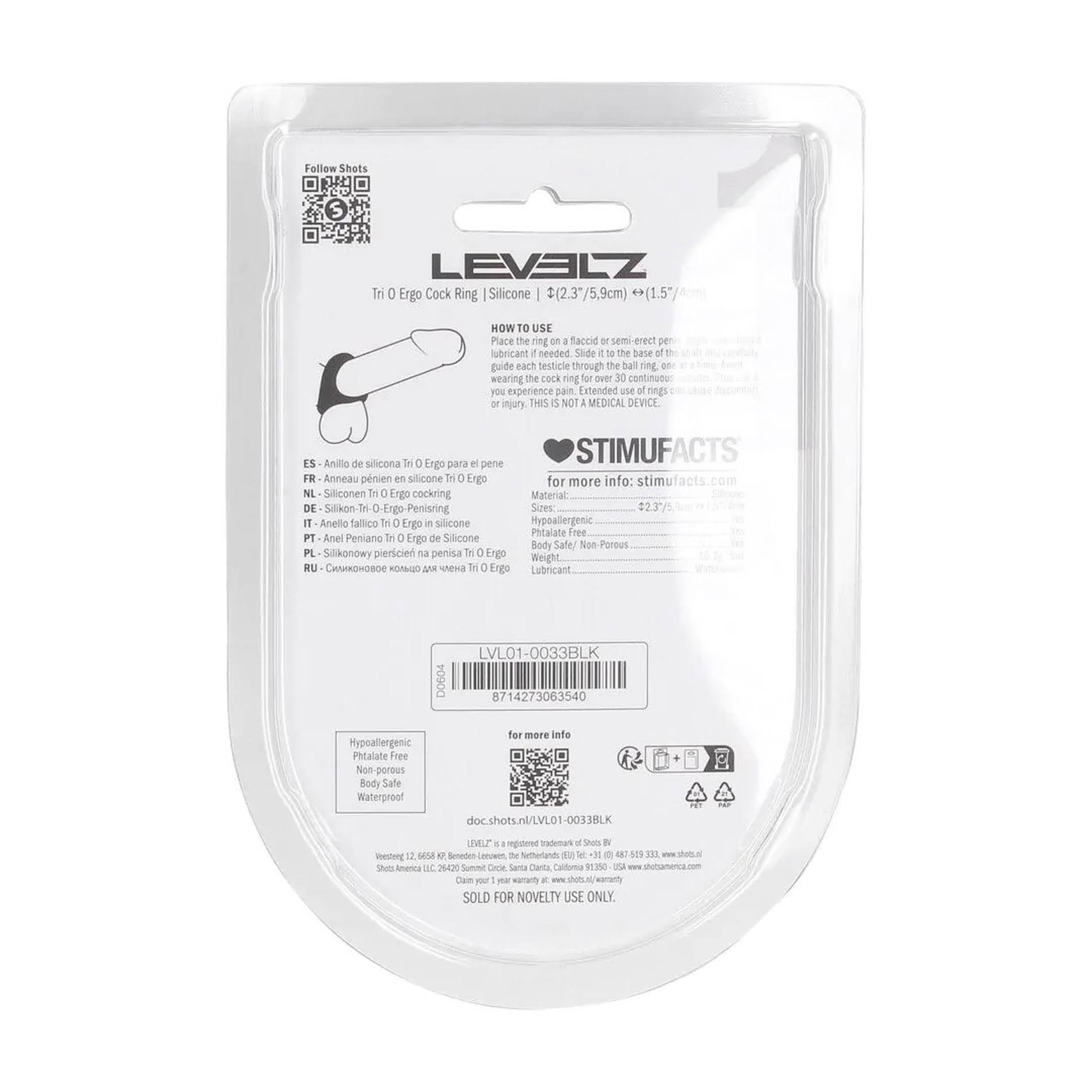 Trigubas silikoninis varpos ir sėklidžių žiedas - Image 3