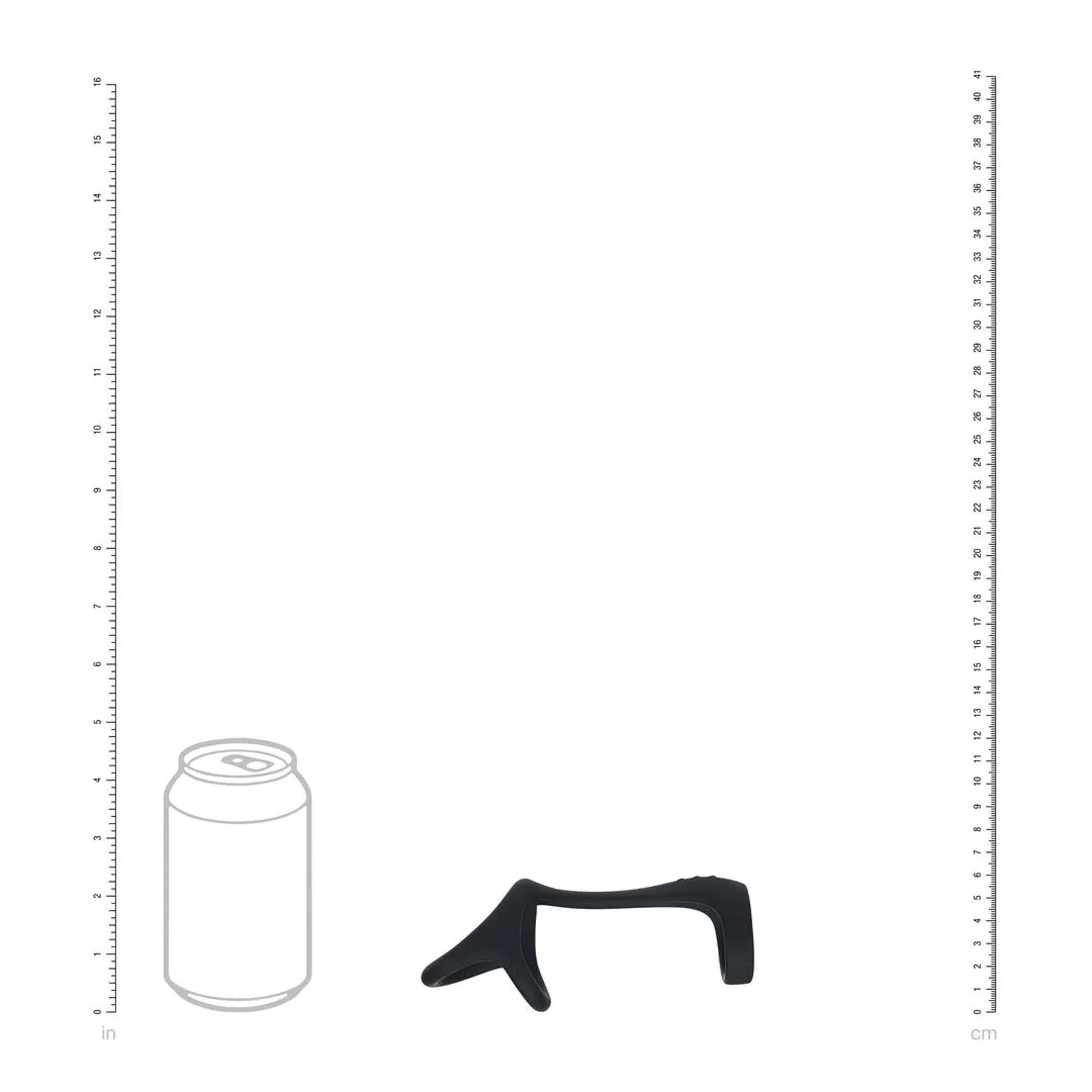 Silikoninis varpos ir sėklidžių žiedas (juodas) - Image 5