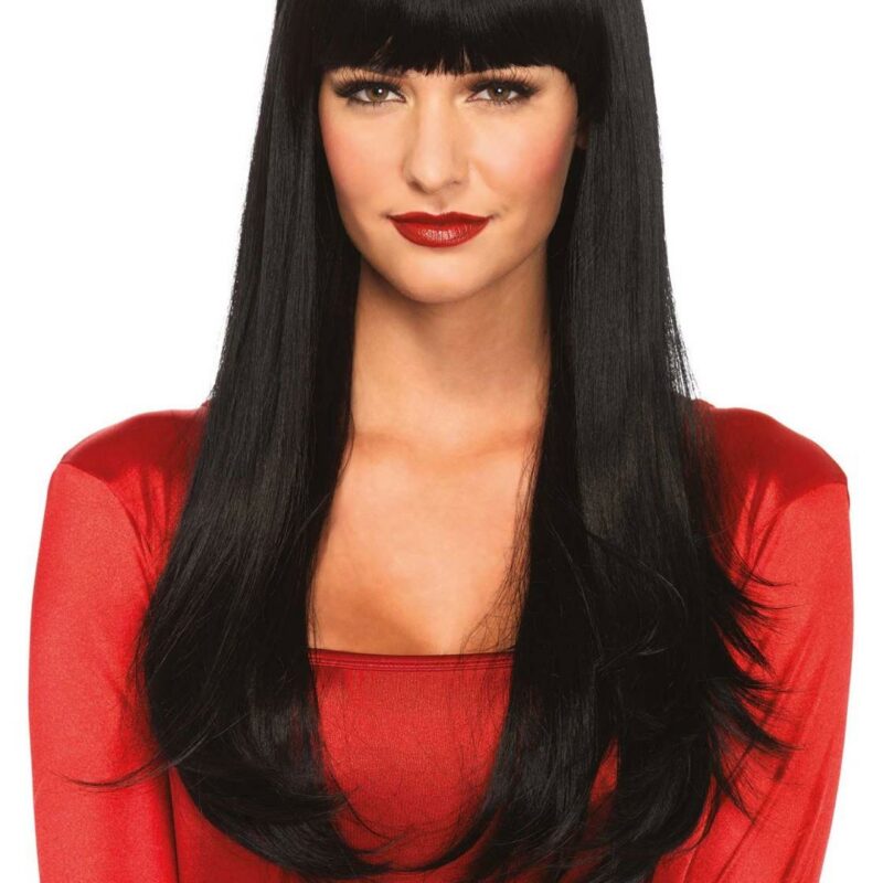 Bangin' Long Straight Wig – ilgas juodas perukas