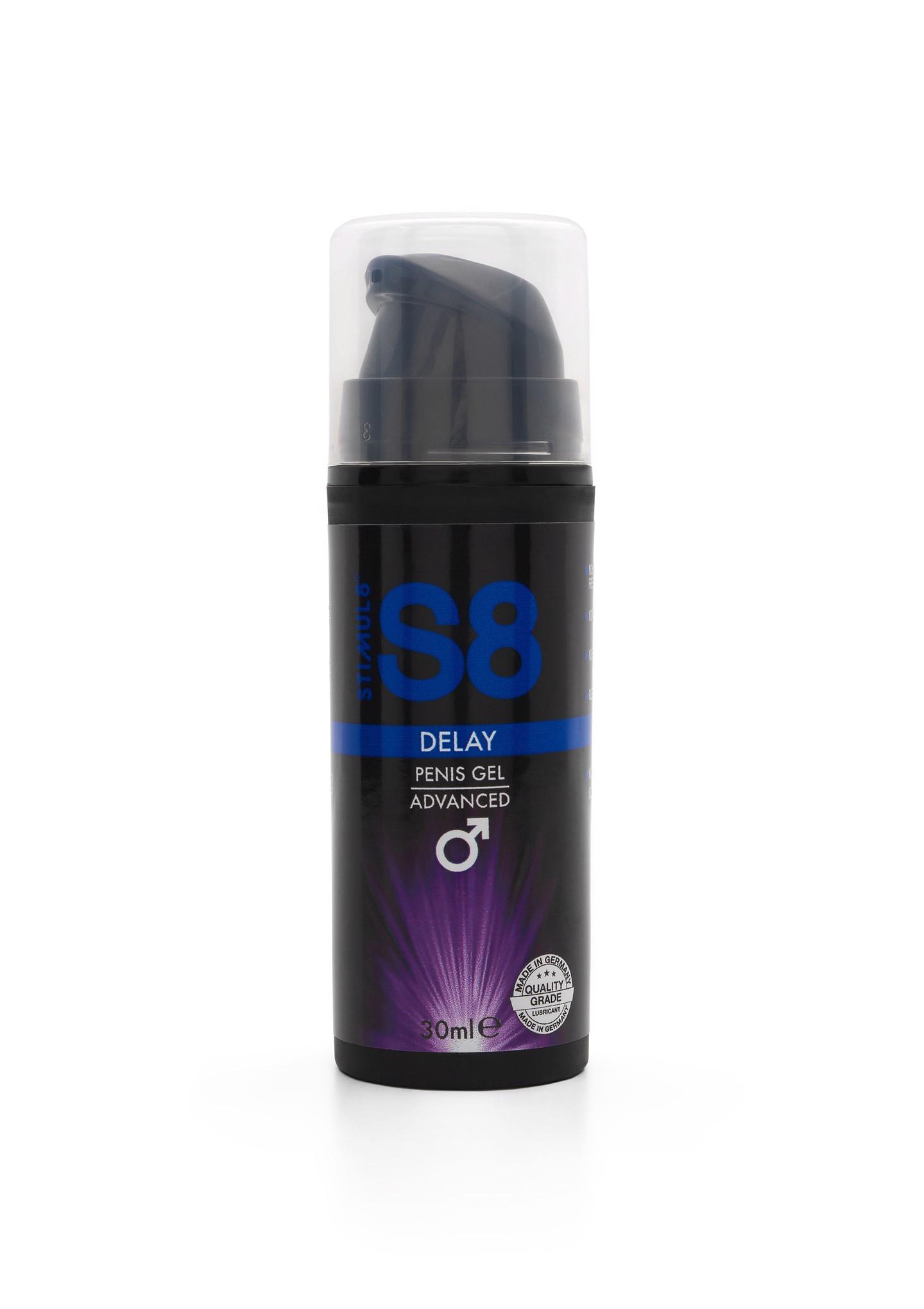 S8 Delay Penis Gel – vyriškas ištvermės gelis (30 ml)