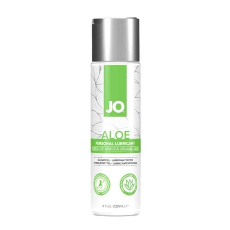 System JO Aloe – vandens pagrindo lubrikantas su alavijais (120 ml)